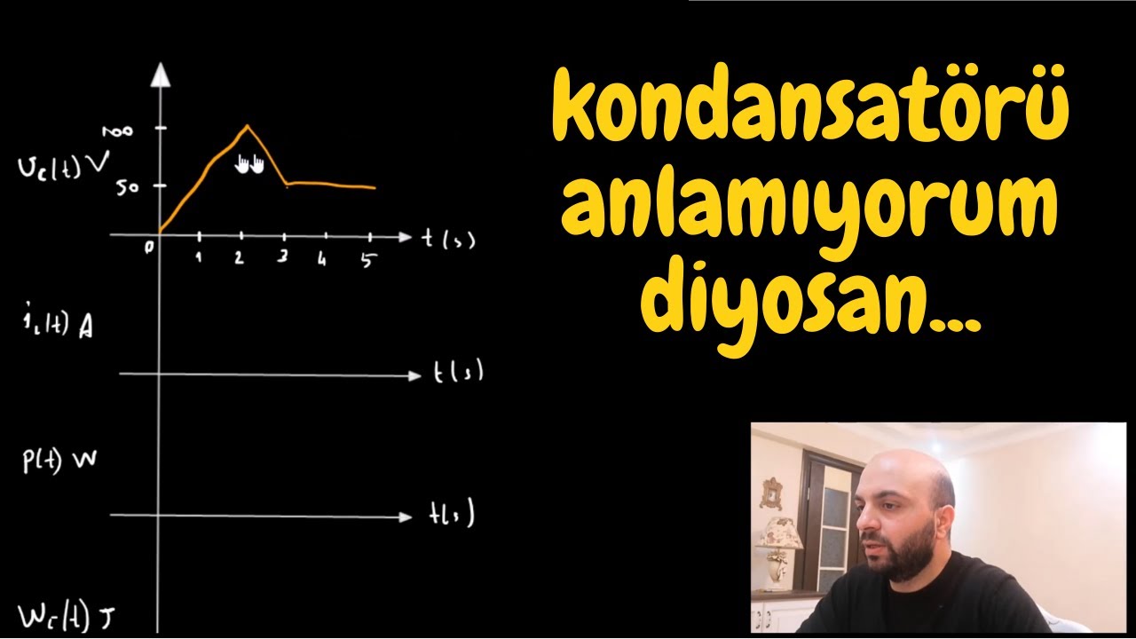 Kondansatörü anlamayanlar buraya! Kondansatör (Kapasitör) Soru Çözümü-3
