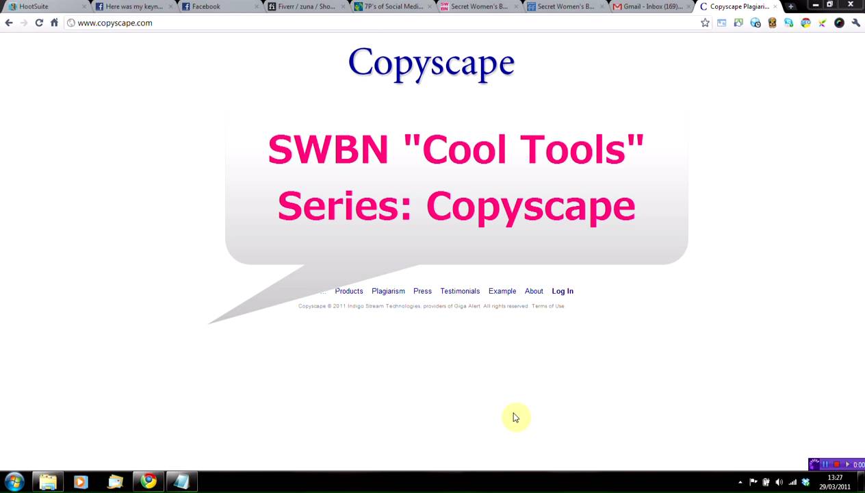 Copyscape: Duplicate Content Checker