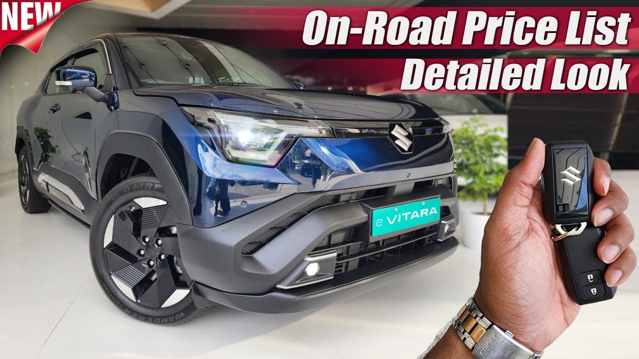 Maruti Suzuki e Vitara Electric with Full On Road Price List, Range & Specs