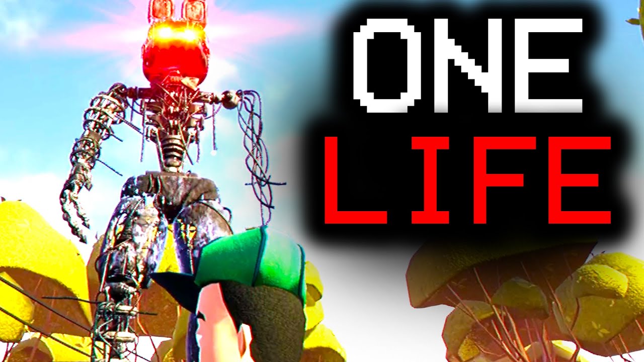 Can You Beat Ignited Bonnie In Hello Neighbor With ONLY ONE LIFE