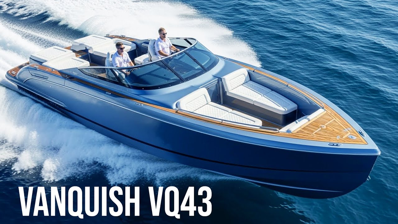 VANQUISH VQ 43 Yacht Tour | Speed, Style & Pure Luxury | Yachts World