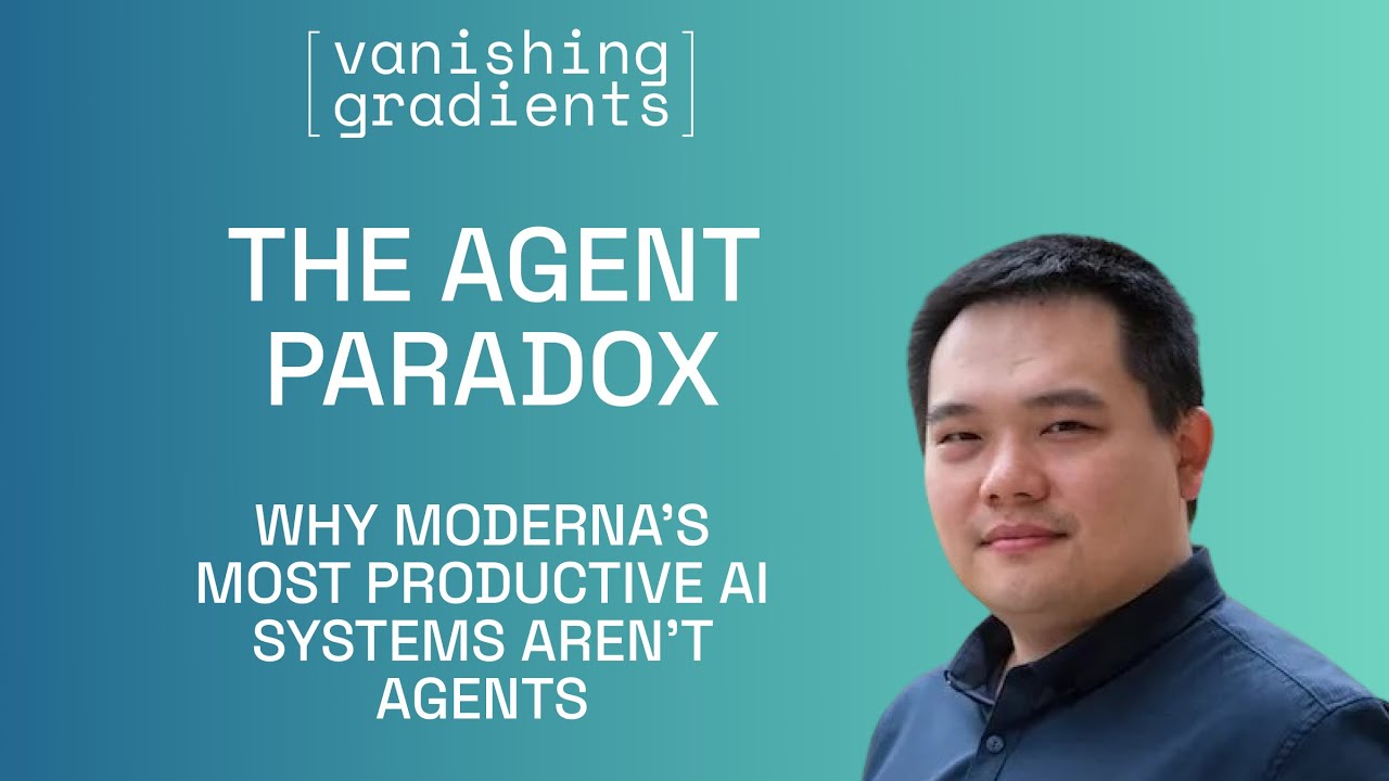 The Agent Paradox - Why Moderna's Most Productive AI Systems Aren't Agents