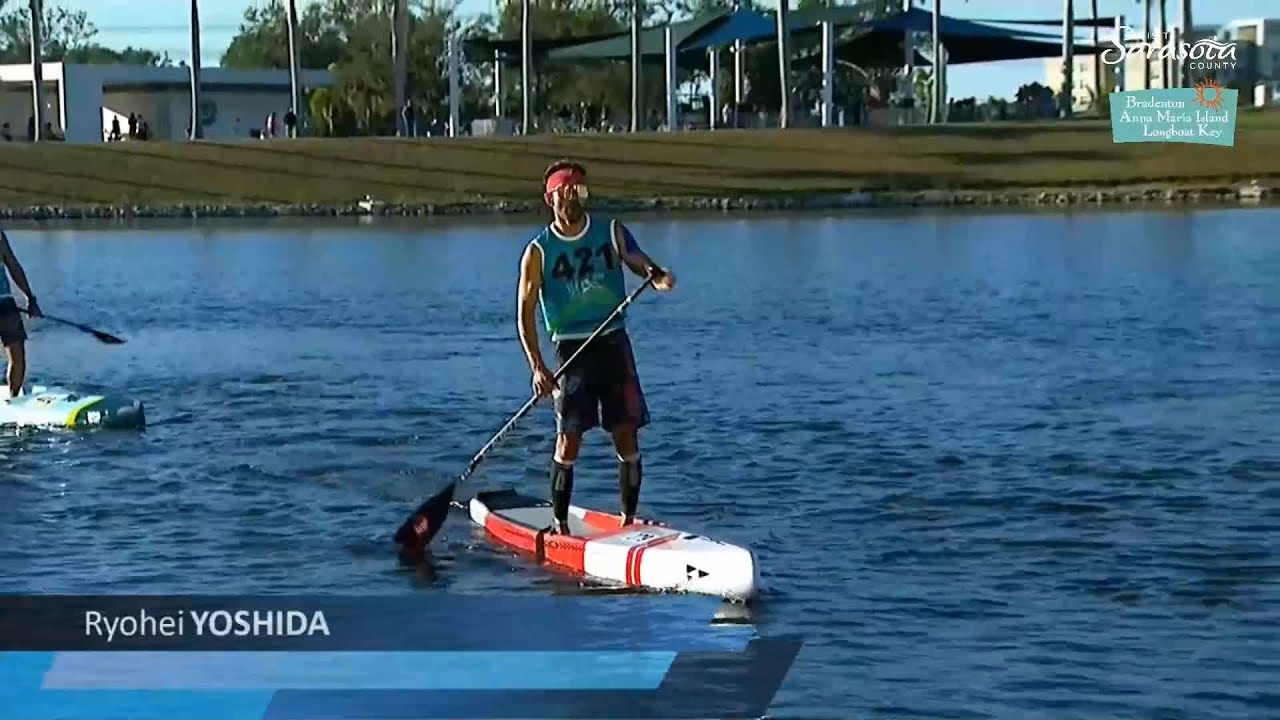 SUP Master 40+ Men Technical Final A / 2024 ICF SUP World Championships Sarasota USA