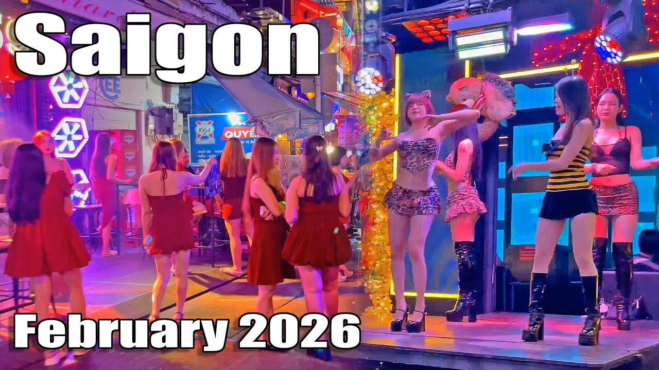 Vietnam Nightlife 2026 Is Crazy - Saigon 2026 - Bui Vien Walking Street - How is Vietnam now