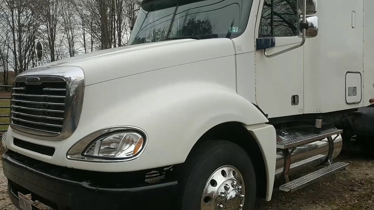 FREIGHTLINER COLUMBIA НЕ БУДЕТ СОЗДАТЬ ДАВЛЕНИЕ ВОЗДУХА