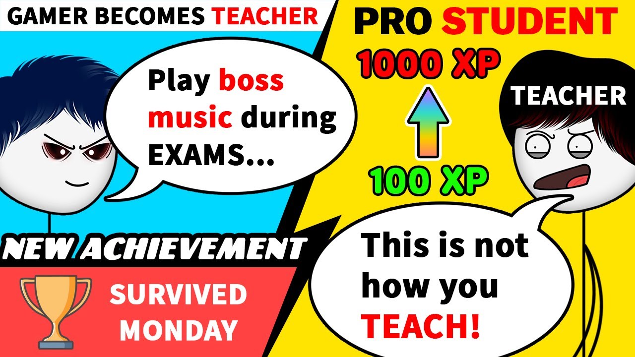When a Gamer becomes a School Teacher