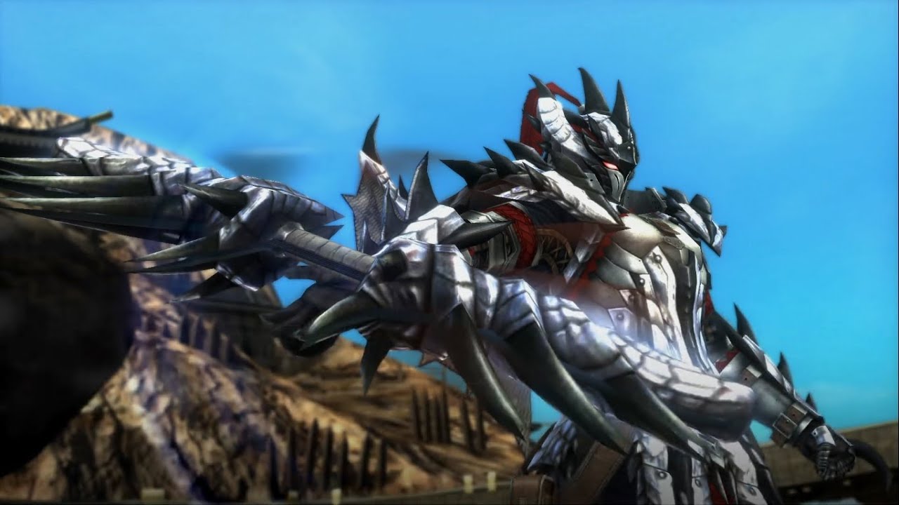 戦国BASARA4皇 (PS4) 足利義輝 Ashikaga Yoshiteru Silver Rathalos DLC