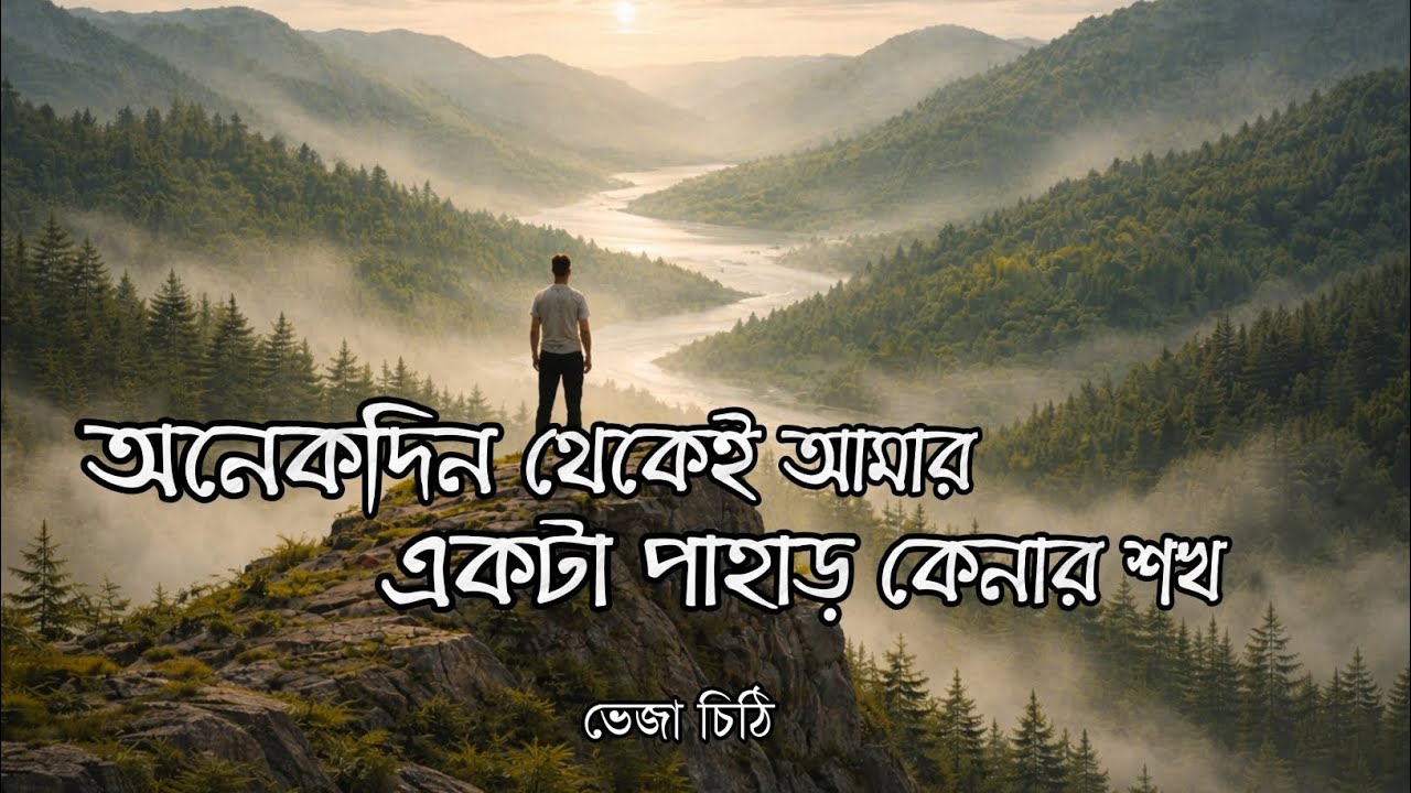 আমি একটা পাহাড় কিনতে চাই | হৃদয় ছুঁয়ে যাওয়া বাংলা কবিতা