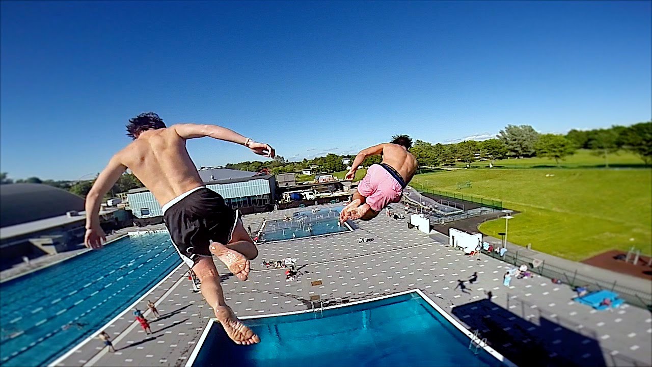 Slow Motion Diving | GoPro Hero 3+ Black Edition