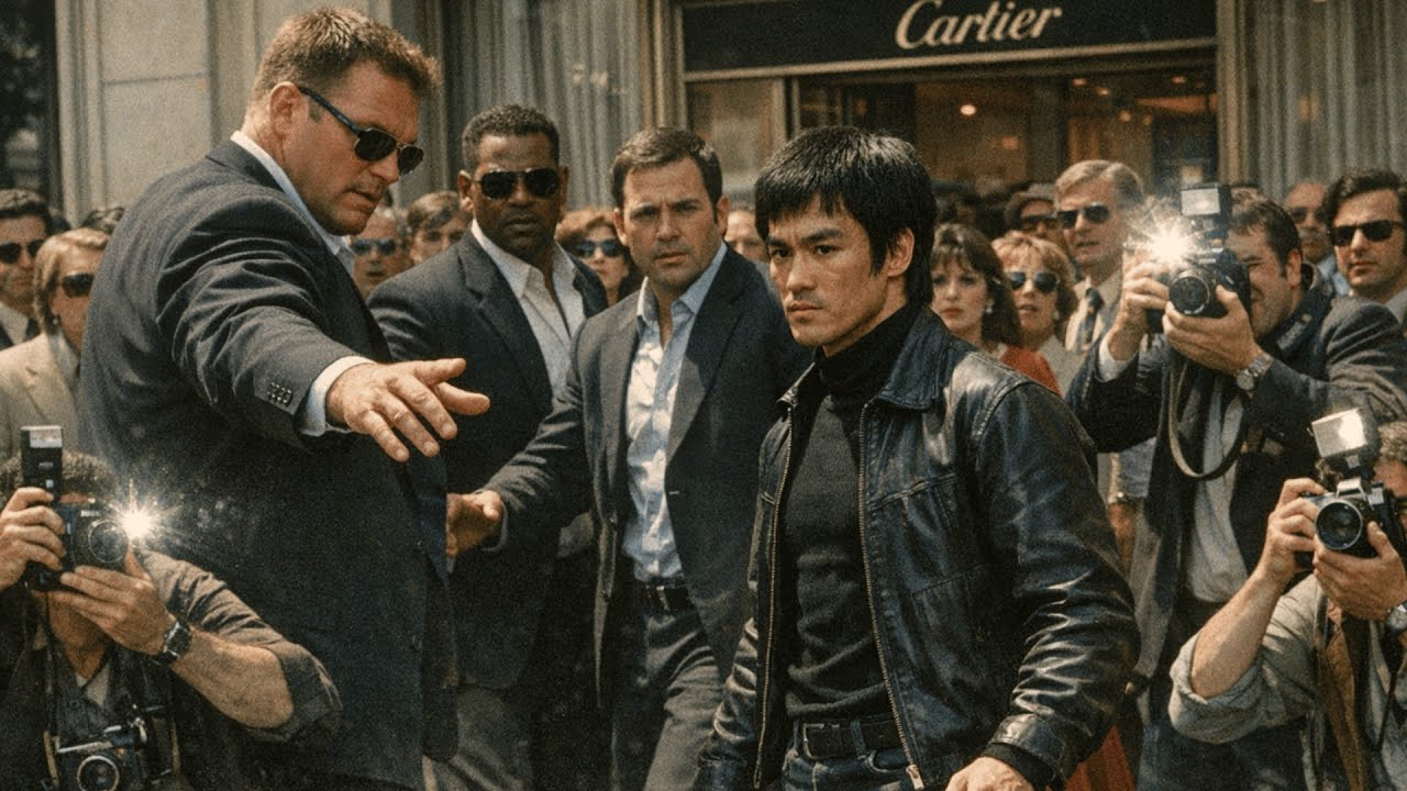 Bruce Lee Shopping Rodeo Drive 4 Bodyguards Said 
