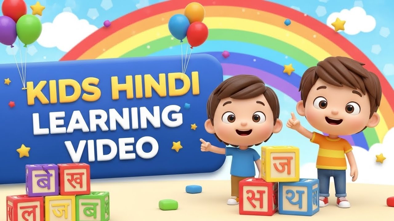 24 Min Hindi Kids Animation | Kids Hindi Learning Video | Fun & Learn #KidsHindiLearningVideo