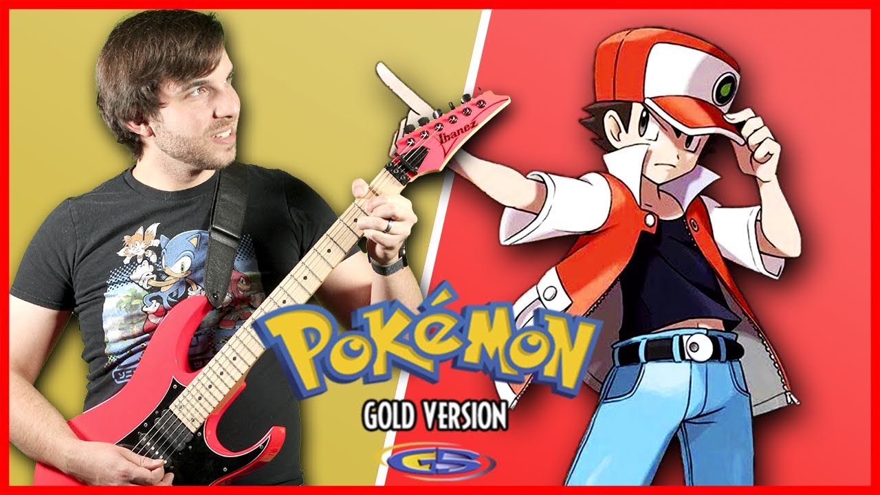 Pokemon Gold / Silver Vs. Red Theme - Metal Cover (Pokemon Champion / Red Battle) | Guitar