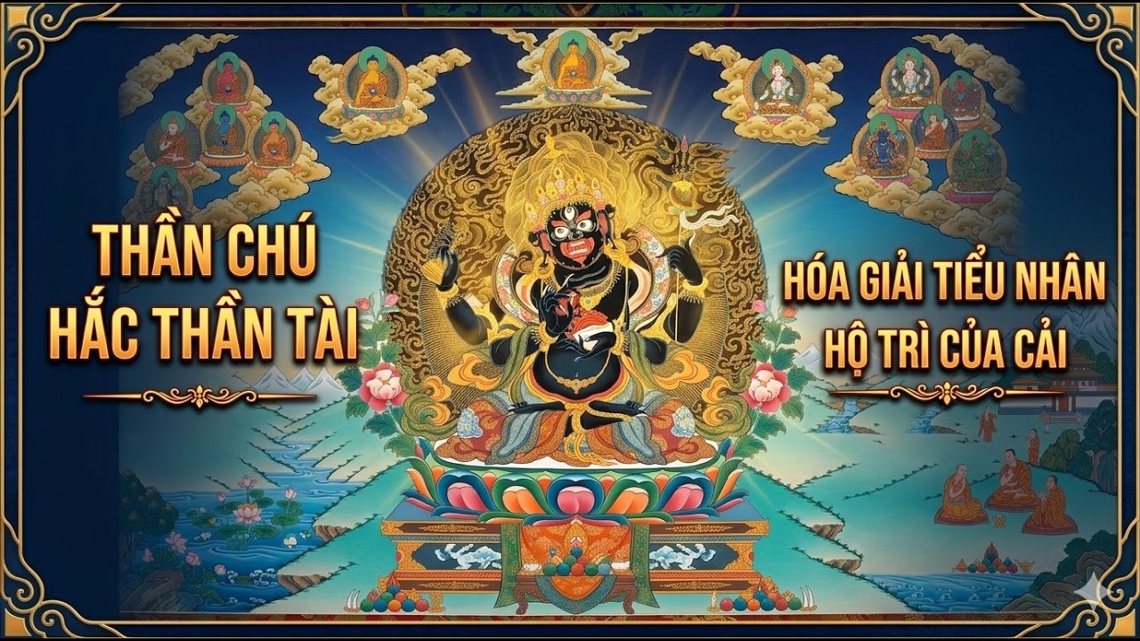 Thần Chú Hắc Thần Tài (Tiếng Phạn) – Tiêu Trừ Tiểu Nhân, Bảo Vệ Của Cải, Gia Tăng Phước Báu