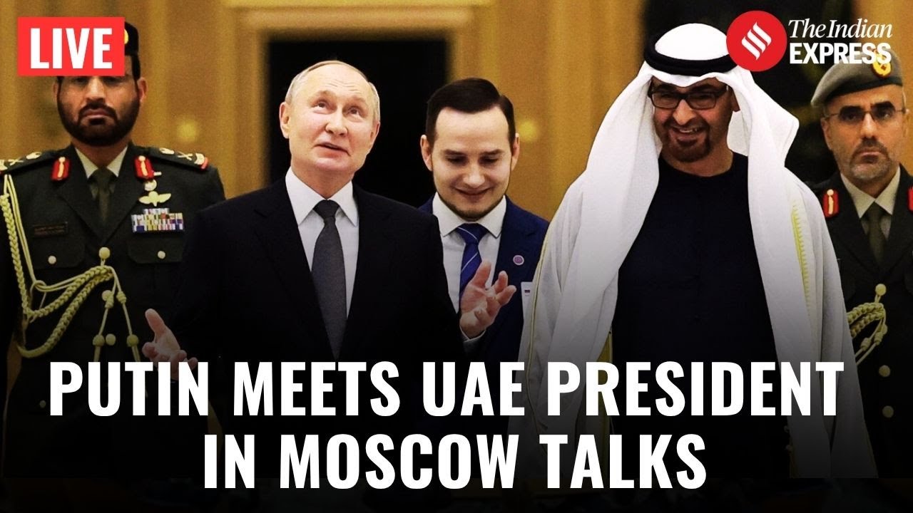 LIVE: Putin Greets Sheikh Mohammed in Kremlin, Stresses UAE-Russia Ties | Russia UAE Relations