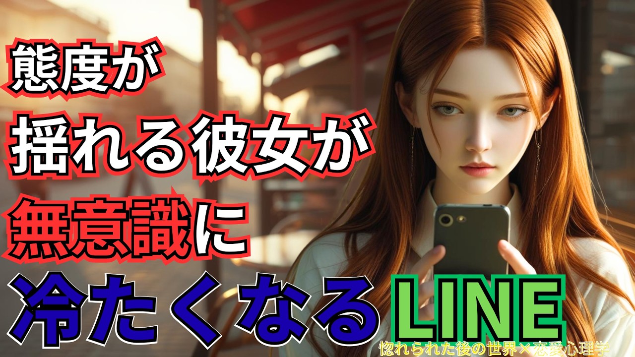 惚れられた後、LINEで9割の男が関係を壊す理由【恋愛心理学】惚れられた後の世界｜女心・両想い
