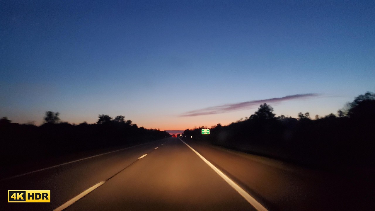 Rush Hour Drive / Munich / Aubing to Neuperlach / Winter / Soft Lo-Fi Beats / 4K HDR