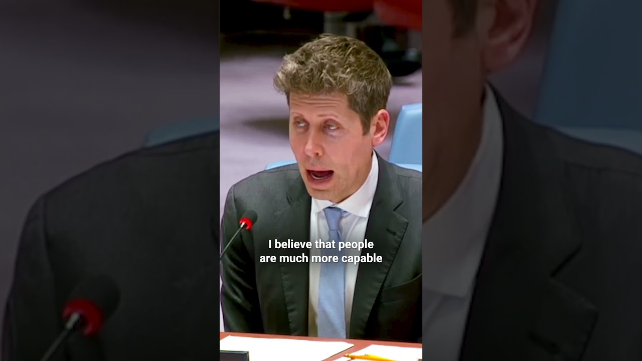 AI: A New Renaissance or a New Industrial Revolution? Sam Altman at the UN Security Council