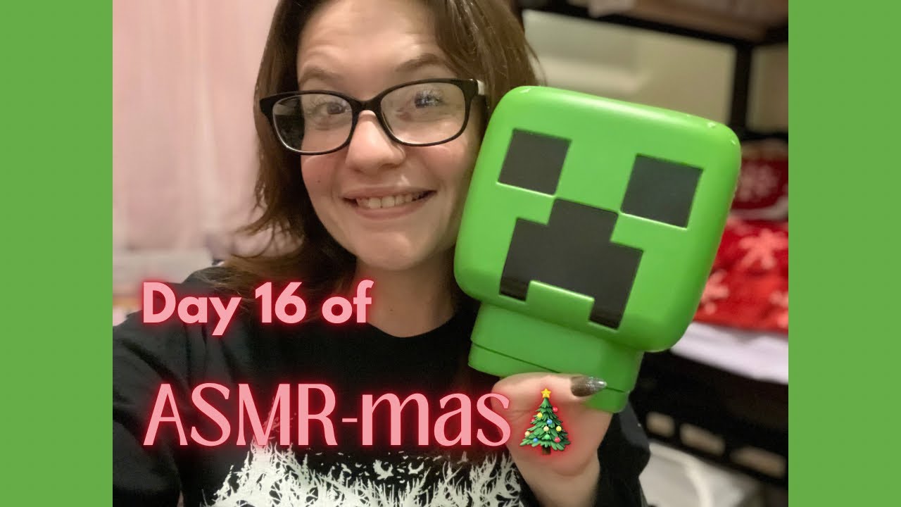 ASMR~ Day 16 of ASMR-mas🎄~ Gentle tapping ~ Whispering