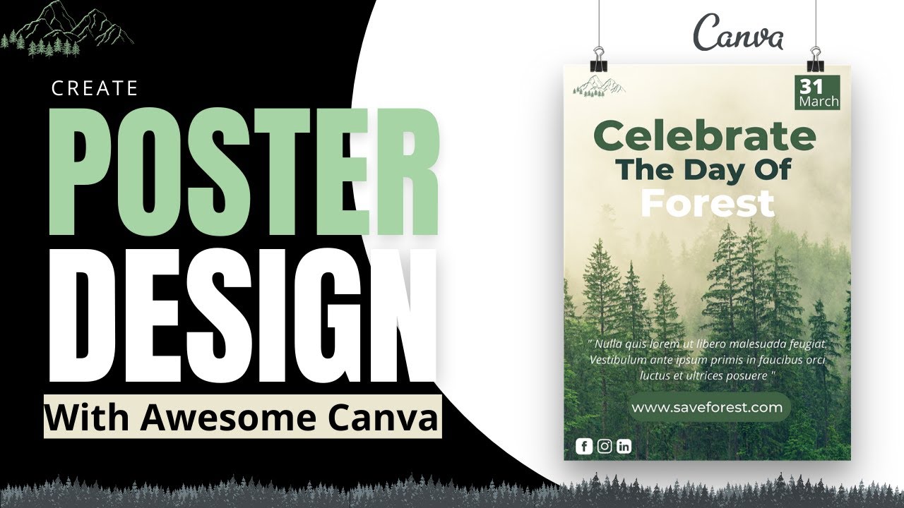 Poster Design With Canva | Flayer Design | Part 2 | @Designtalki  |