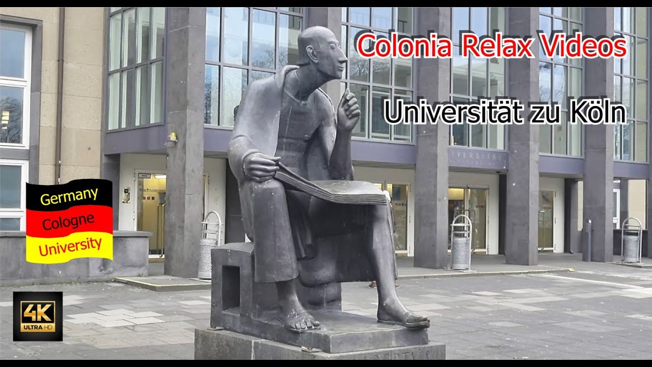 K&ouml;ln / Cologne Universit&auml;t zu K&ouml;ln Albertus Magnus Hochschule University of Cologne Germany [4K]