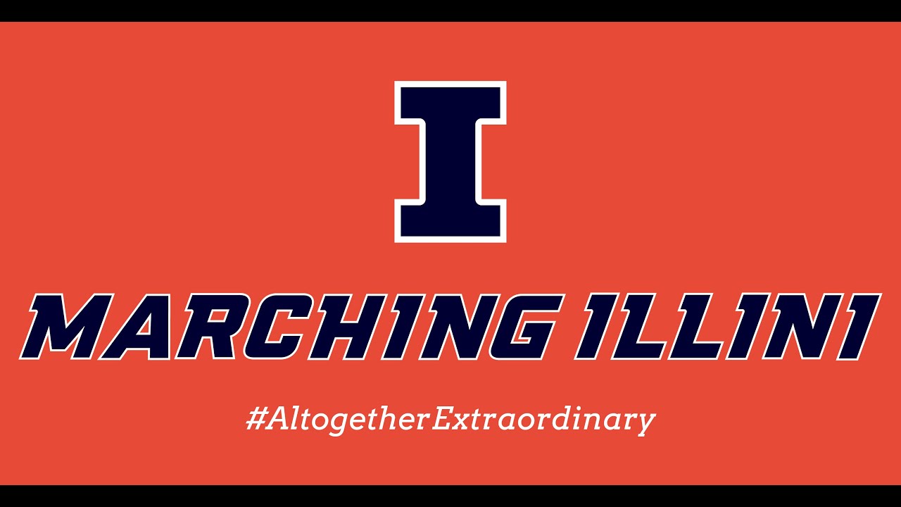 Marching Illini Alumni Band performs Oskee Wow-Wow
