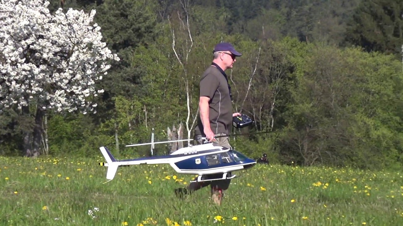 Jet Ranger Bell 206 RC electro Helicopter