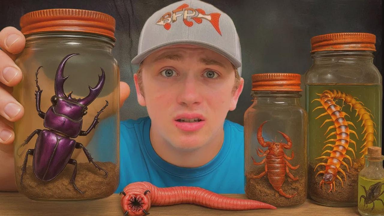 Koupil jsem si nejnebezpečnější hmyz jako domácí mazlíčky