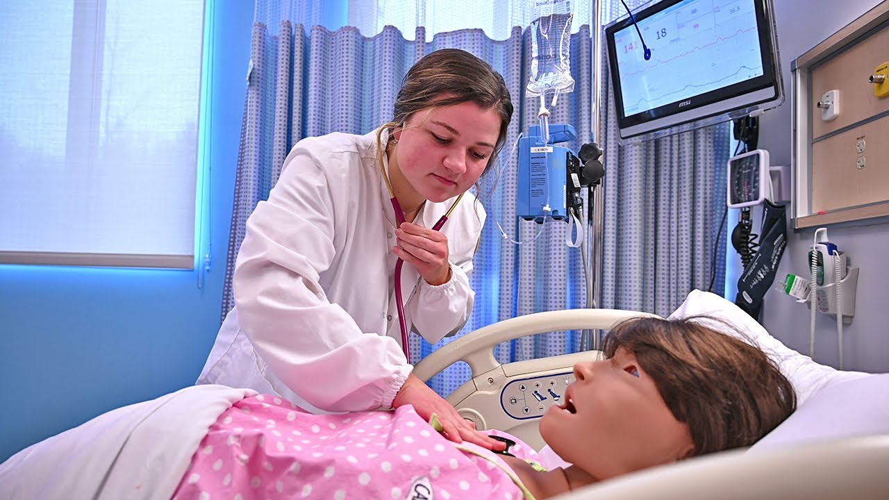 Nursing Simulation Lab at Westfield State University