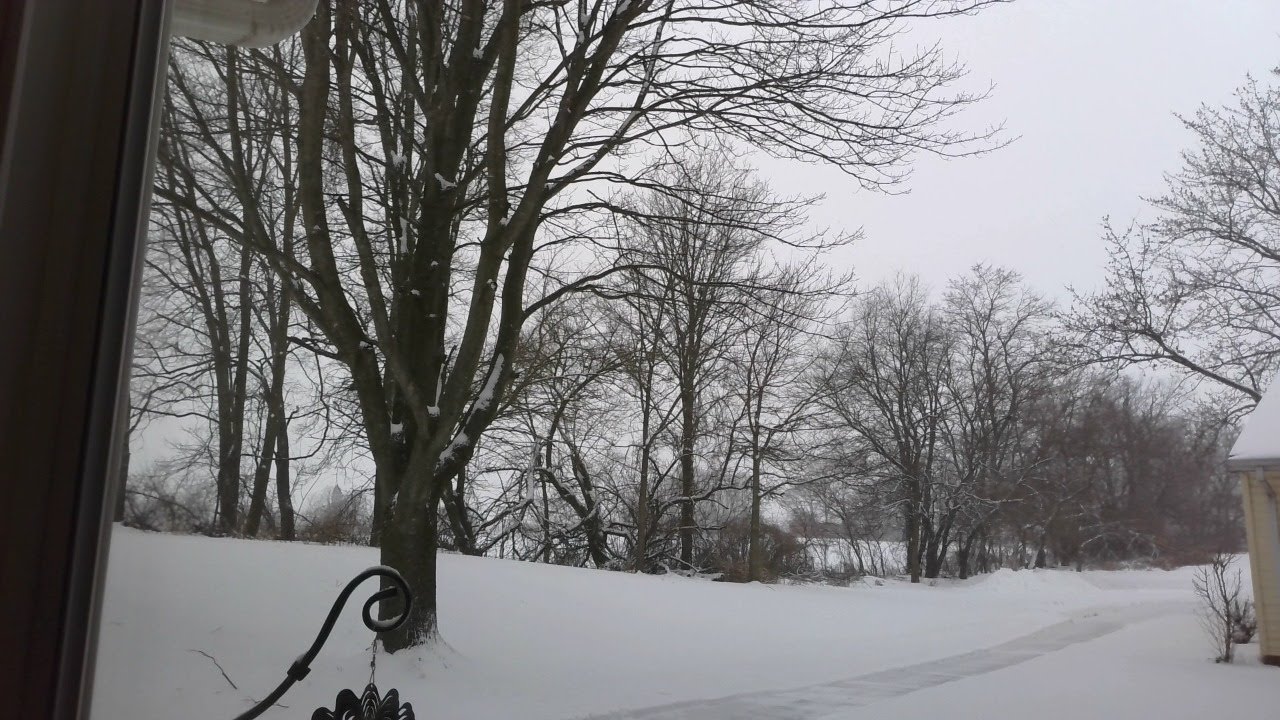 sunday morning  storm still light snow