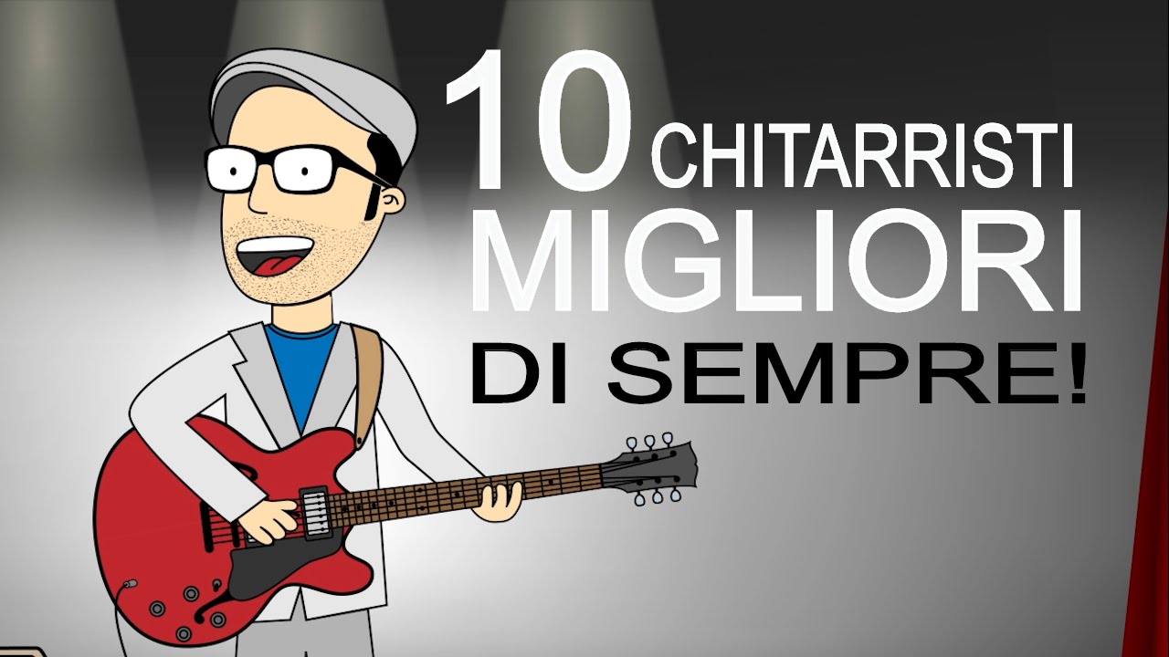10 MIGLIORI CHITARRISTI DI SEMPRE!
