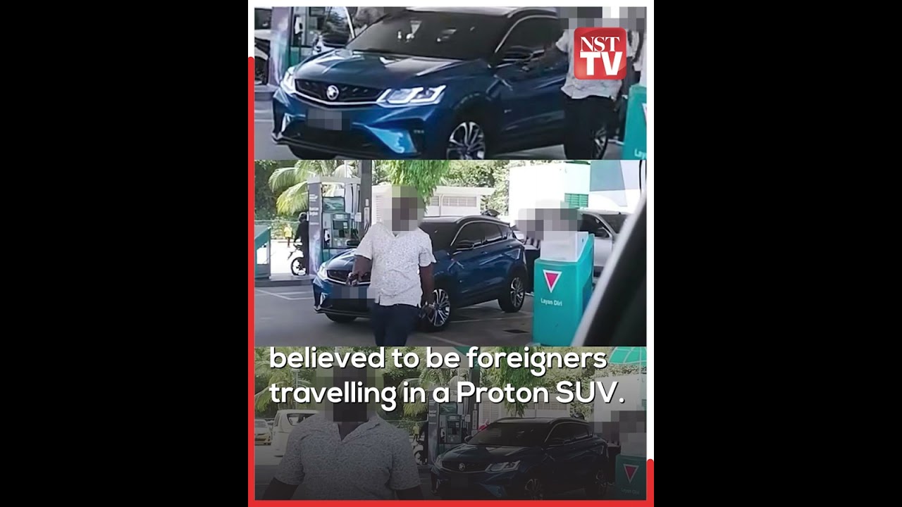 Petrol station row: Police ask men in viral video to come forward