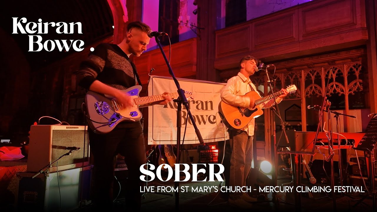 Sober Live From St Mary's Church Stockport - 2025 - Mecury Climing Festival
