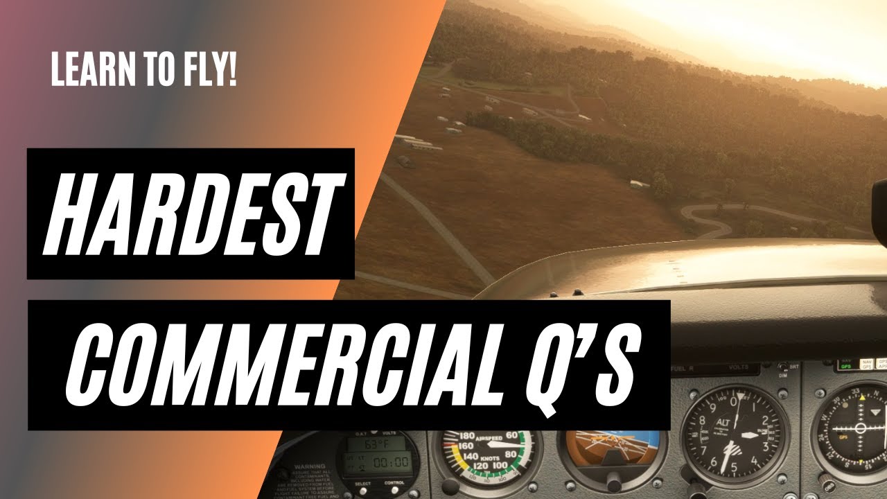 HARDEST Commercial Questions | Would You Pass?