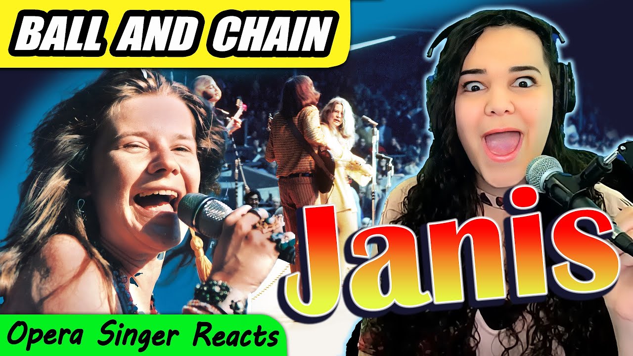 FIRST TIME hearing Janis Joplin - Ball and Chain | Opera Singer Reacts