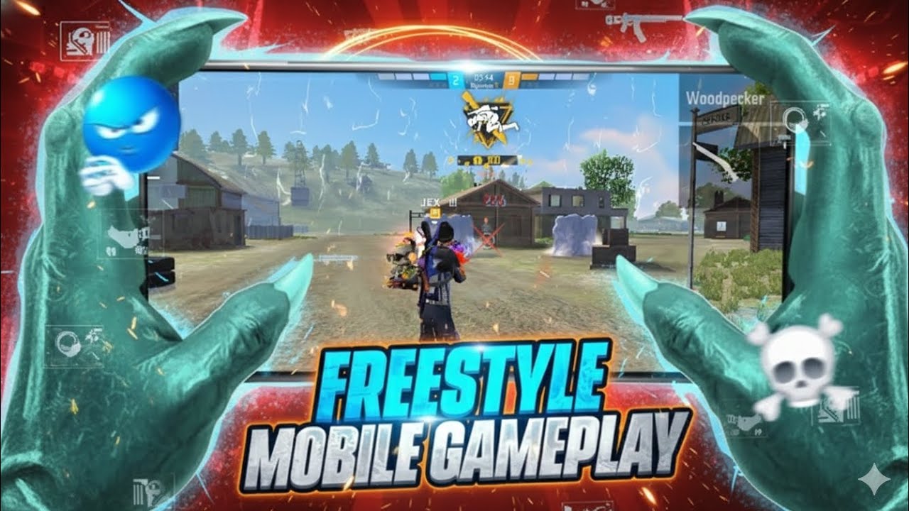 freestyle MOBILE 📱 Gameplay ✅ #freefire 