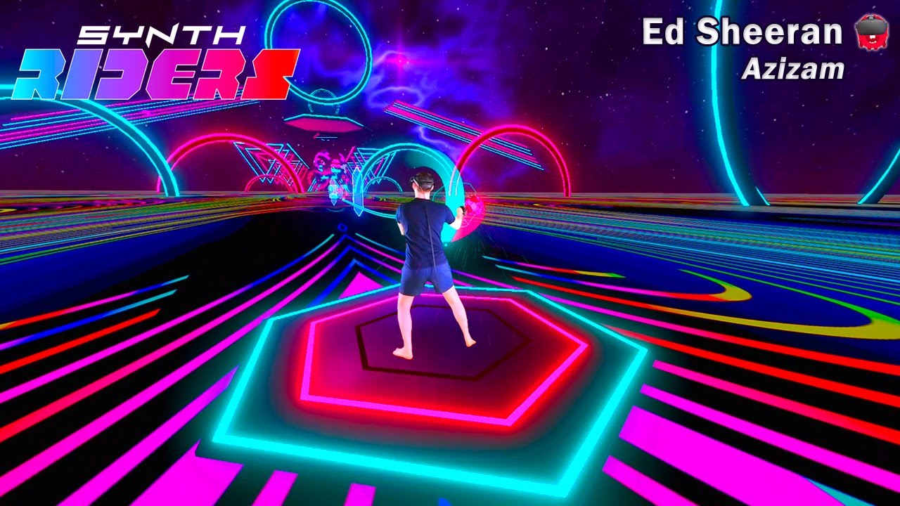 Synth Riders: Ed Sheeran - Azizam | Mixed Reality