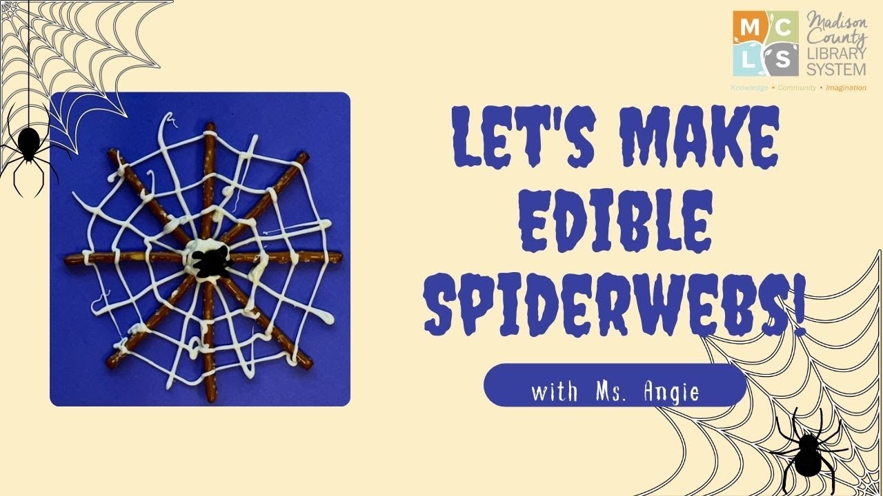 Edible Spider Webs- easy Halloween craft for kids