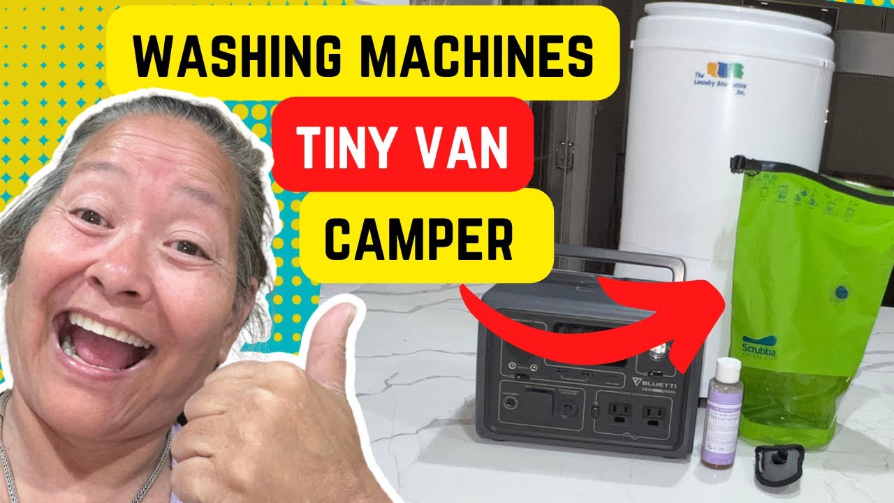 Learn How I do Laundry in My Tiny Cargo Van