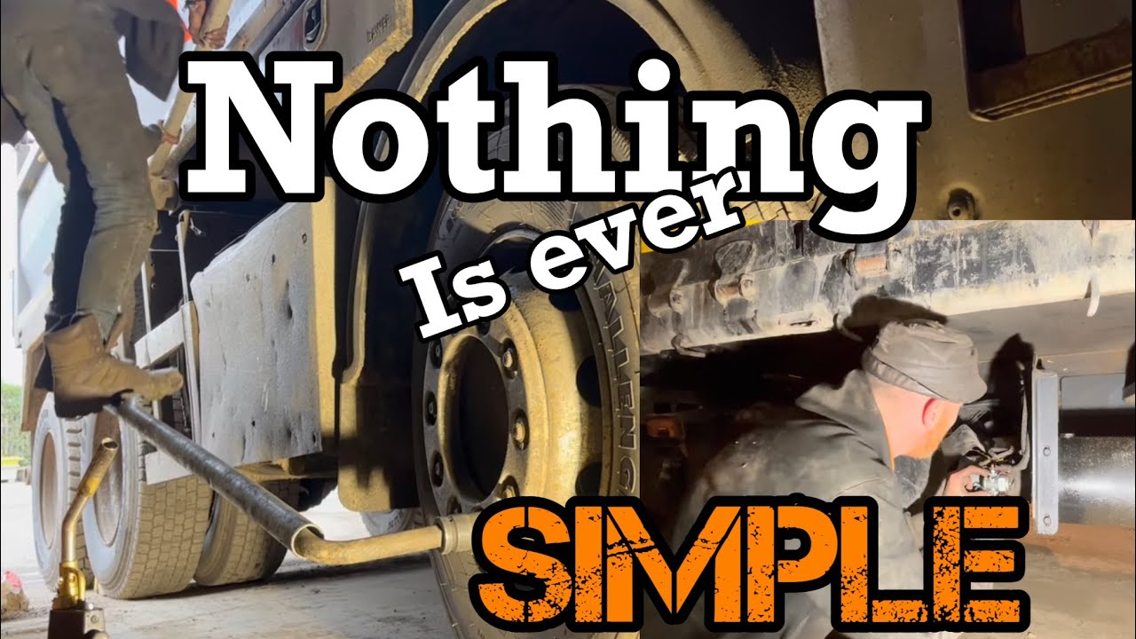 Brake Pads… easy job 🤦🏼‍♂️, will team work fix the tipper problem??