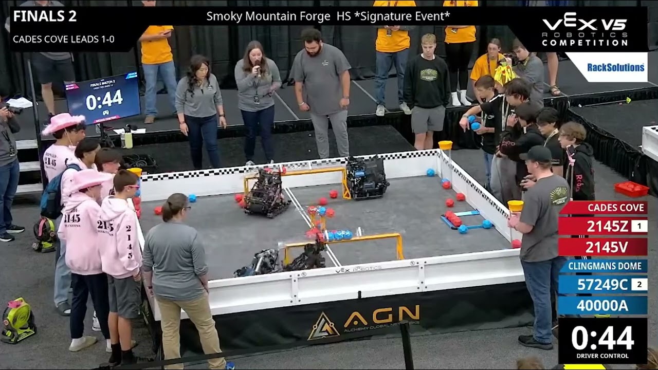 2145 - Финал Smoky Mountain Forge 2 I Vex Robotics I V5RC Push Back I VRC Signature Event