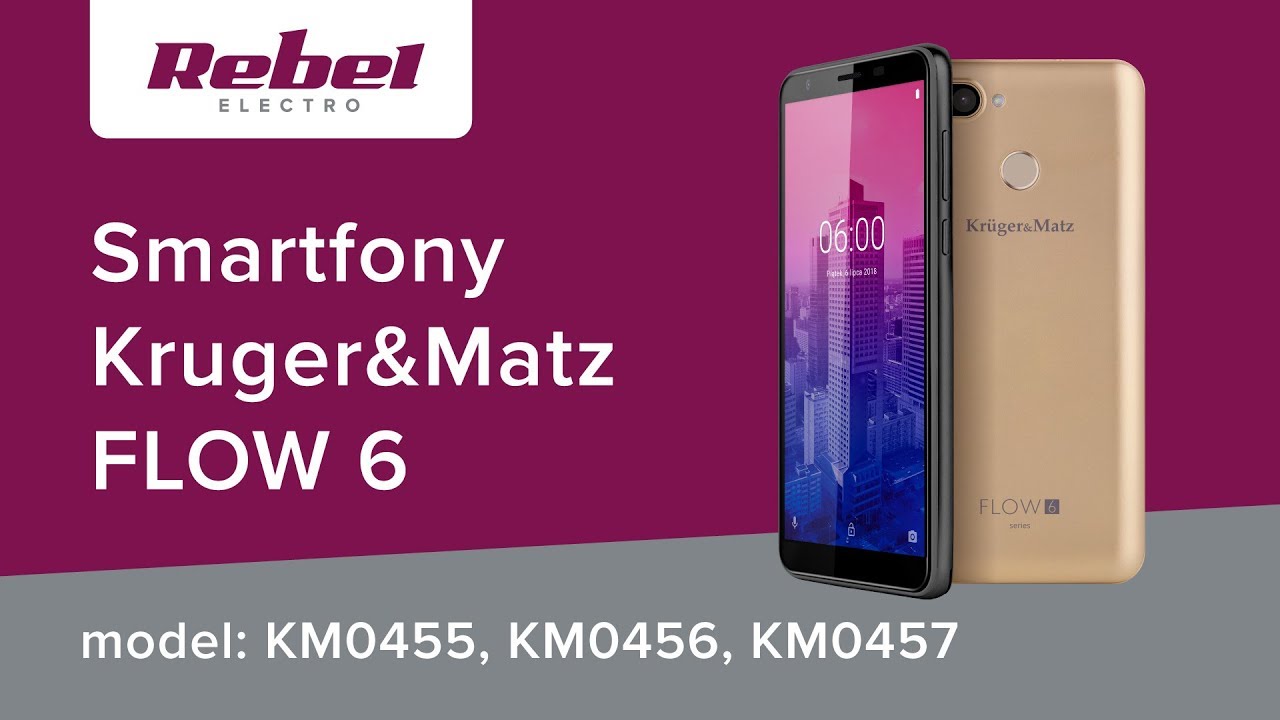Smartfon Kruger&Matz FLOW 6 - UNBOXING