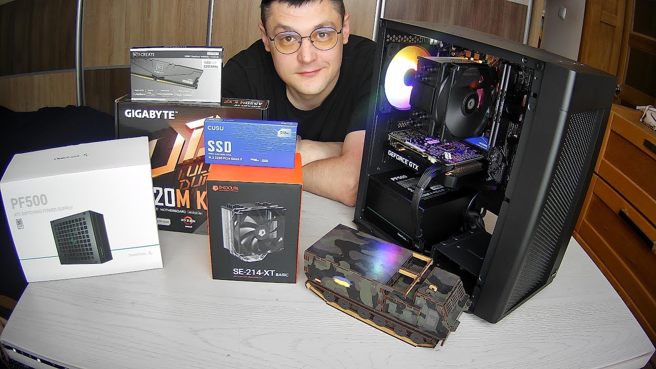 ПОТАНКУЄМ? Пк за 20000. RYZEN 3600 + GTX 1660 SUPER