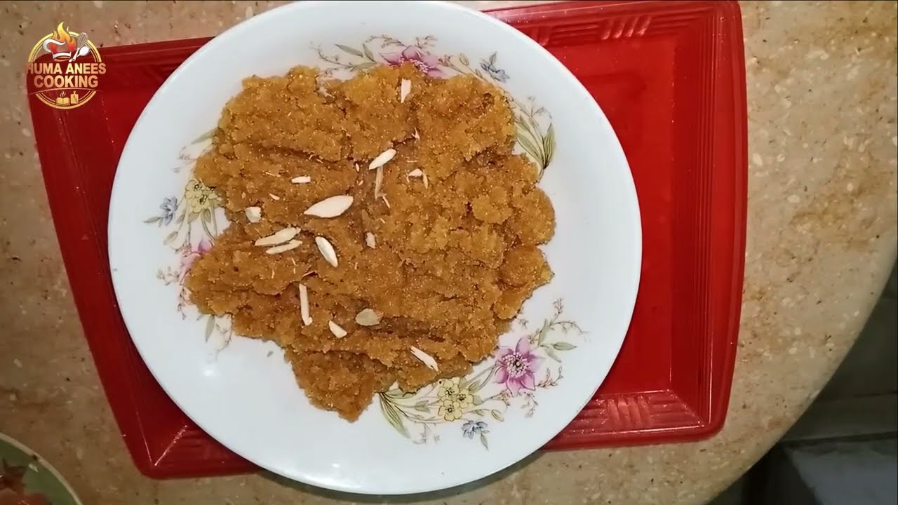 HOW TO MAKE SPECIAL NEW STYLE BASAN OR SUJI KA HALWA | HUMA ANEES COOKING