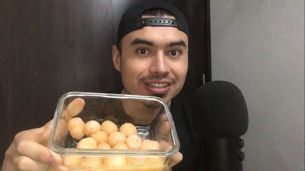 ASMR COMIENDO MAMONCILLOS CON LIMÓN, SAL Y PIMIENTA 🤤🤩