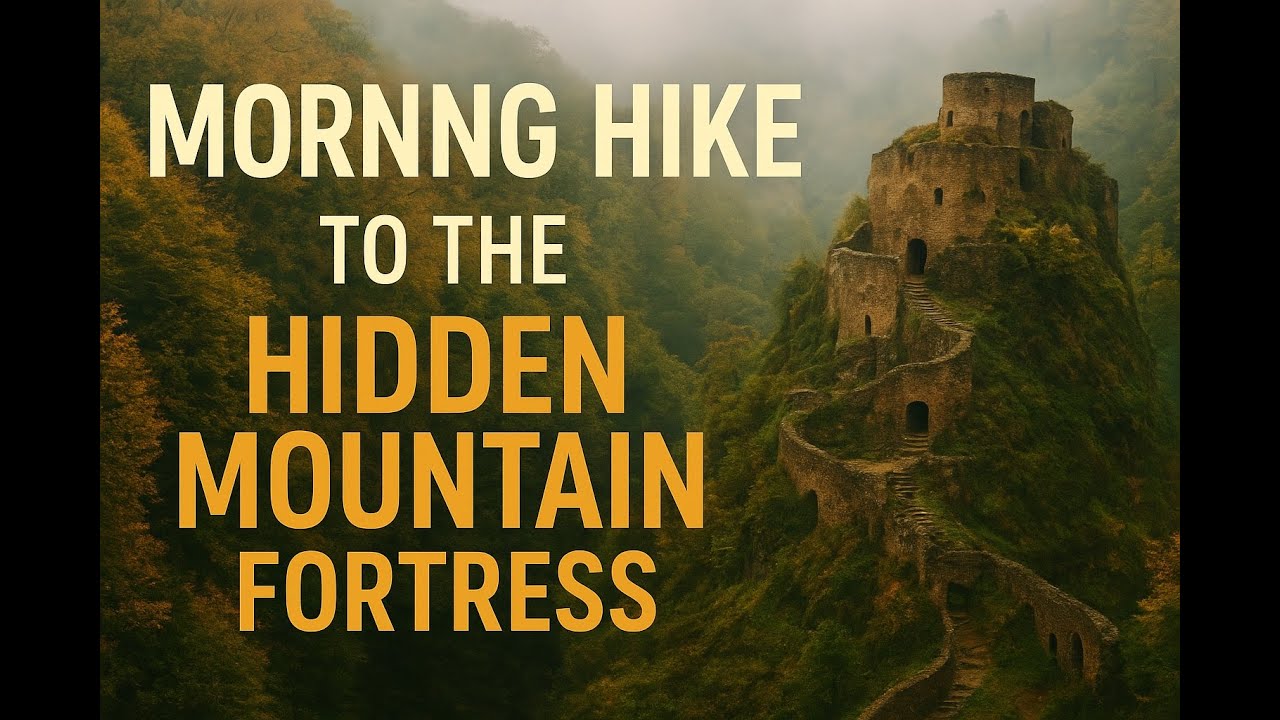 Ghal&rsquo;e Rudkhan Fortress | A Serene Autumn Hike to the Ancient Castle in 4K  .whole video