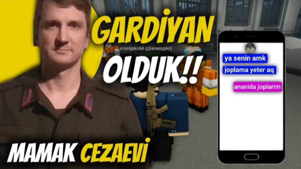 GARDİYAN OLUP OİO KAMP SAHİBİNİ TROLLEDİM (Roblox Türk Cezaevi Genel Müdürlüğü Troll)