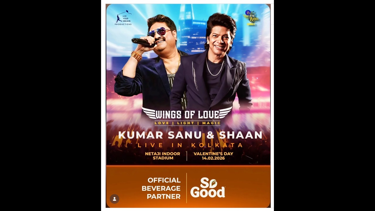“Jab Koye baat bigar jaye” Kumar Sanu given opportunity to the audience to sing with him at Kolkata