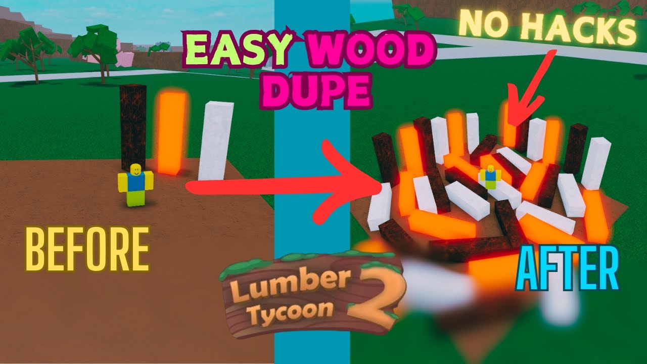 Как сделать дубликат древесины без хаков в Lumber Tycoon 2 [Рабочий глюк 2024]