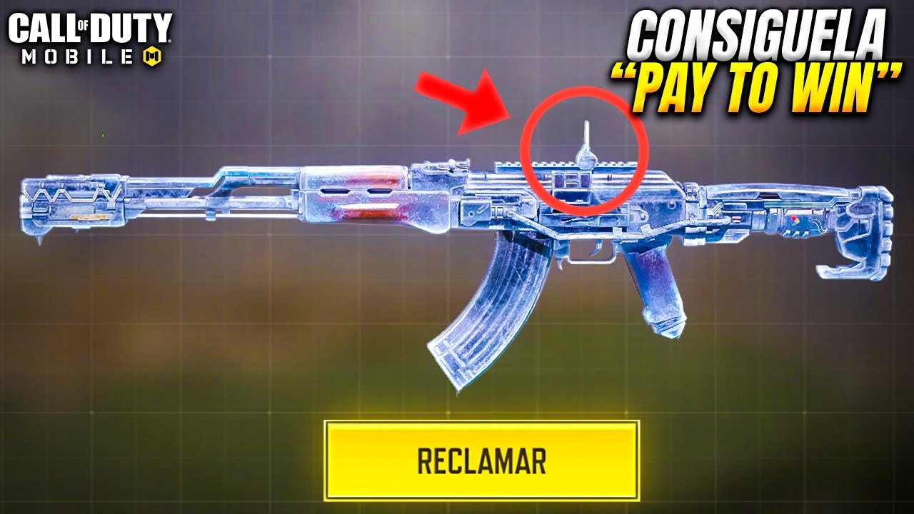 CONSIGUE GRATIS la SKIN con MIRA PAY TO WIN de la AK47 en COD MOBILE con CUPONES!