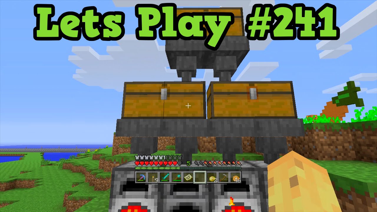 Minecraft Xbox 360 TU27 #241 - Automatic Potato Farm Cooker